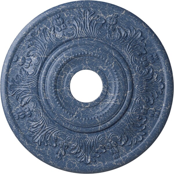 Ekena Millwork Vienna Ceiling Medallion (Fits Canopies up to 6 1/2"), 20"OD x 3 1/2"ID x 1 1/2"P, Americana Crackle CM20VIAMC - main